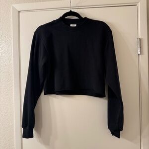 Aritzia TNA Airy Crop Sweatshirt